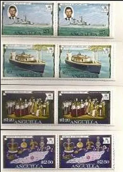 Anguilla #SGSB1a MNH Booklet 1977 QEII Silver Jubilee Minerva Map Charles [274c] 2