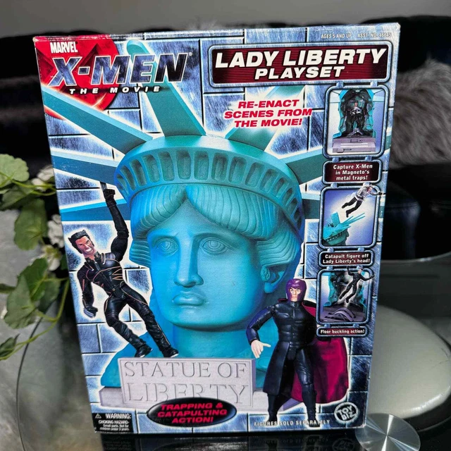 Vintage Marvel X-Men The Movie Lady Liberty Playset