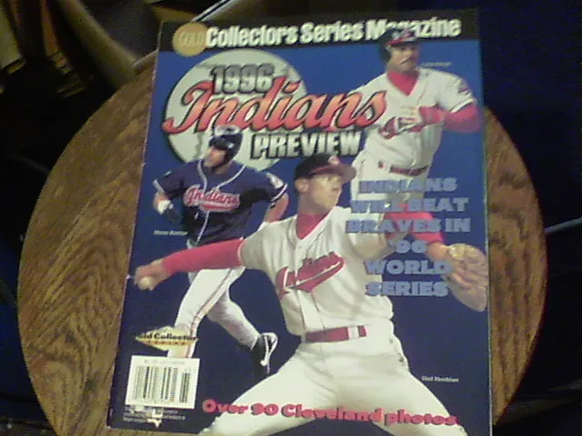 Gold Collectors Series Magazine 1996 Indians Preview