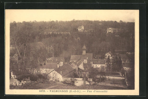 CPA Valmondois, Vue d´ensemble