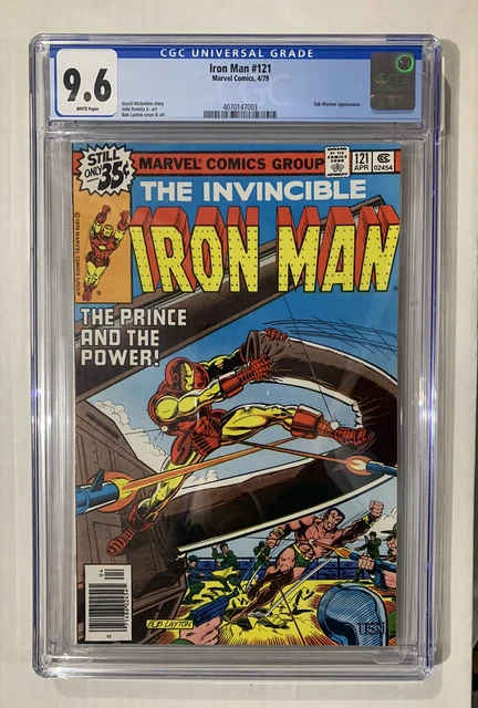 The Invincible IRON MAN #121 CGC 9.6 Marvel Bob Layton Romita