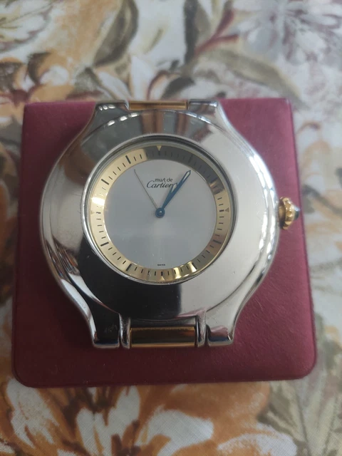 Pendulette Cartier Sveglietta Francese modello raro Pendulette Cartier Sveglietta Francese modello raro