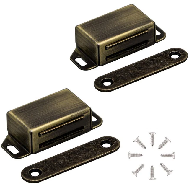 Magnetic Door Catch, Heavy Duty Magnet Latch Cabinet Catches for Cabinets Shu...