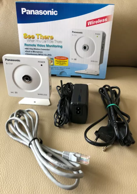 CAM RA R SEAU PANASONIC BL C121 compatible avec alarme MyFox Home