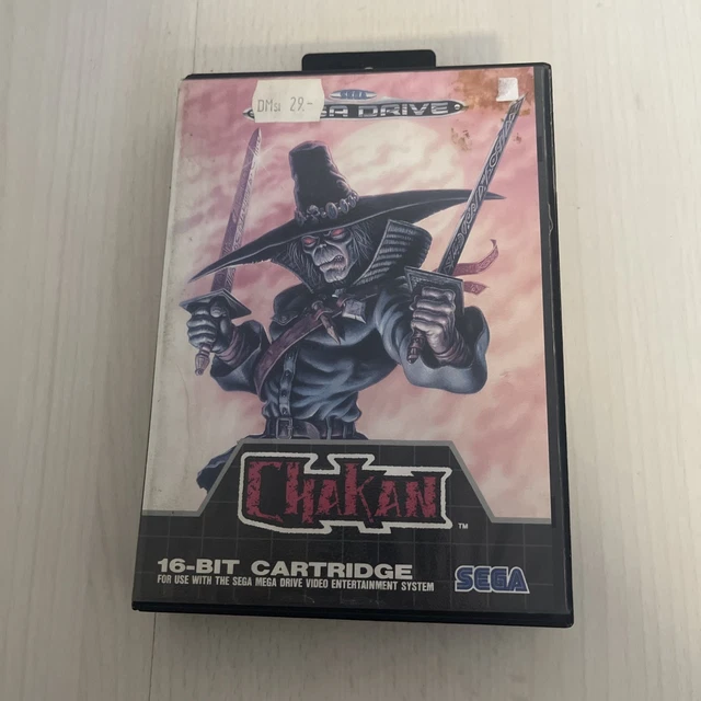 Jeu Video CHAKAN Version Originale Sega Mega Drive - Bon État - Jeu Rétro Vintage
