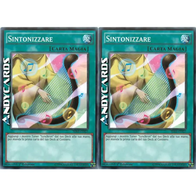 2x SINTONIZZARE • (Tuning) • Comune • SDSE IT027 • 1Ed • Yugioh! • ANDYCARDS