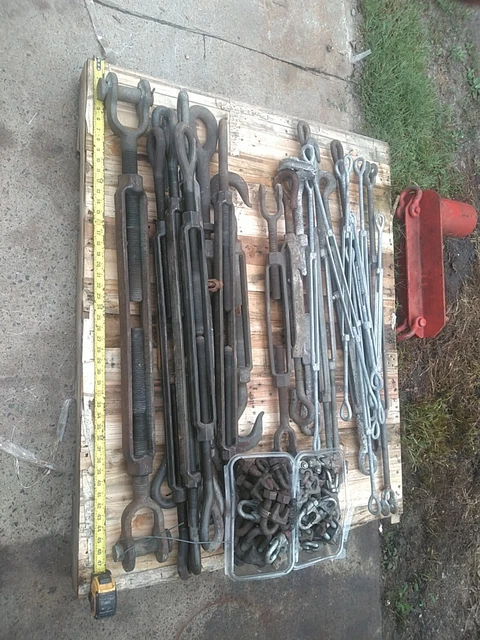 Turnbuckles Various Sizes Woth Wire Clamps