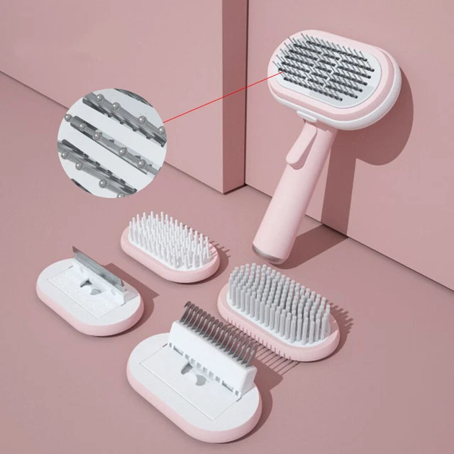 Dropshipping Multi-function Pet Hair Grooming Tool Massage Hair Removal Comb ...