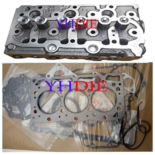 3YM30 Cylinder Head Assembly Complete For Yanmar Marine Boat Engine W Gasket Kit