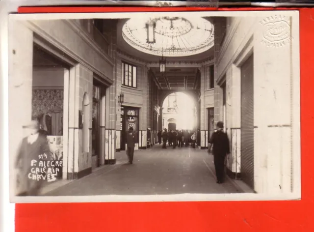 Postcard Photo  Porto Alegre  Brazil  Traveled  191 Galeria Chaves