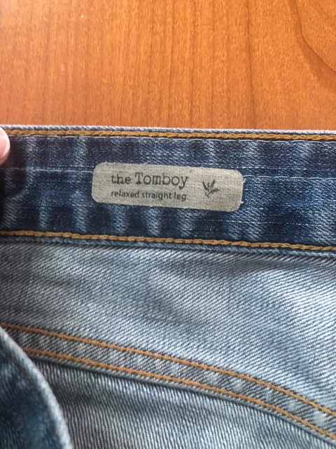 3 pair Adriano Goldschmied The Tomboy Relaxed Straight Jeans sz 31 inseam 29/30