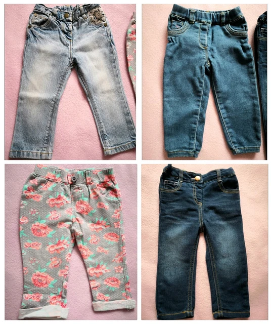 EARLY DAYA MATALAN Pepco Baby Mädchen Jeans Unterteile Konvolut Set Größe 69 Monate EUR 15,21