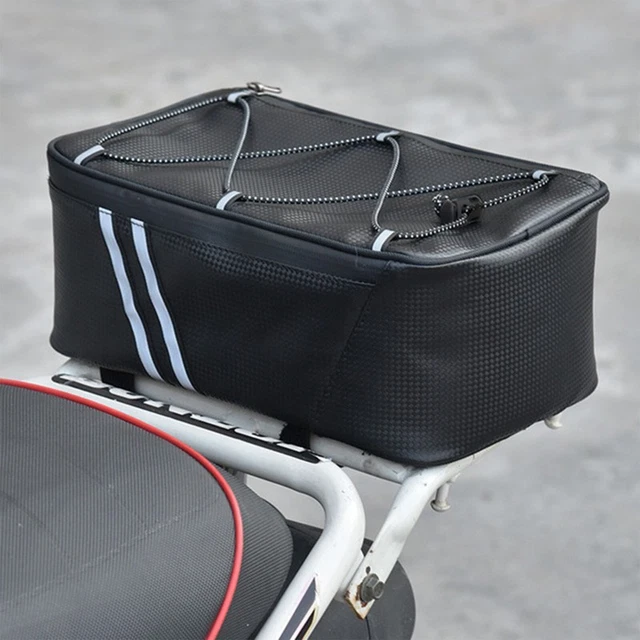 Sacoche De Porte-bagages Arrière Vélo 5L Keenso - Bandes Réfléchissantes, Imperméable, Camouflage