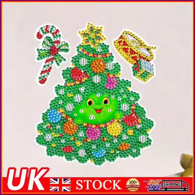 DIY Stickers Handmade 5D Cartoon Christmas Cute Kits for Beginner Children Gifts