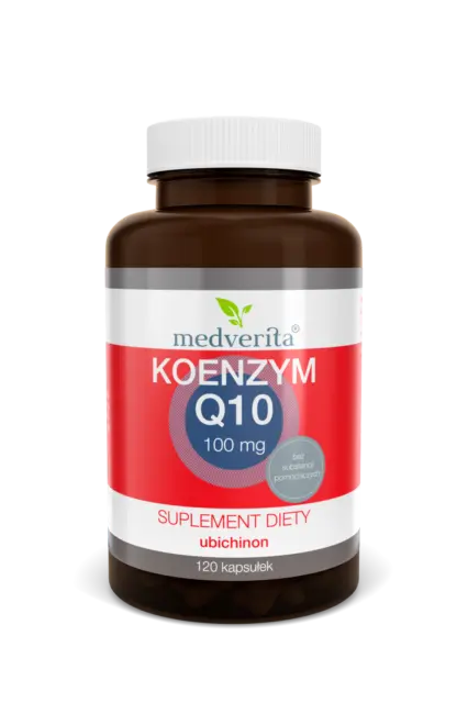 Medverita Coenzyme Q10 ubiquinone 100 mg 120 capsules