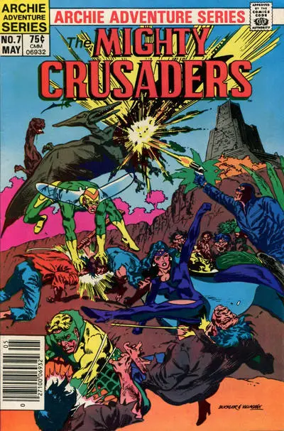 Mighty Crusaders (2nd Series) #7 (Newsstand) VG; Archie | low grade - the Fly Bl