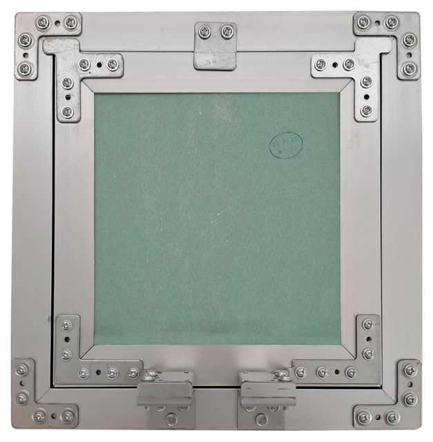 Trappe D'inspection Pour Placo 40x40 Cm - Aluminium + Plaque De Plâtre - Marque Fixline - Neuf