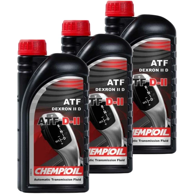 3x 1L CHEMPIOIL Huile pour Boîte à Vitesse Automatique Ch Atf D-Ii Allison C4