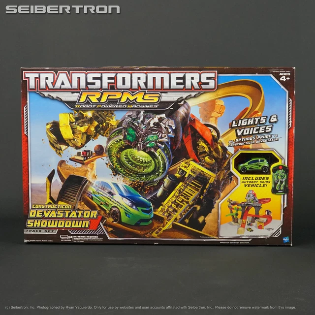 TRANSFORMERS RPMS CONSTRUCTICON Devastator Showdown w/ Skids Hasbro ...