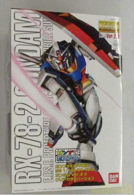 MG Gundam ver.2 Clear Color Version BANDAI Good quality from Japan