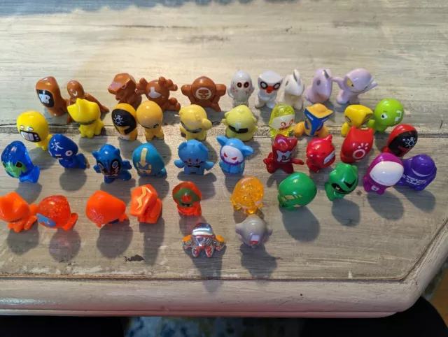 Lot of 42  Gogos Crazy Bones Assorted As Pictured Toy Lot Figurines