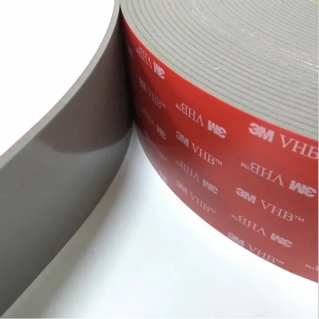 3M™ VHB™ doppelseitiges Band strapazierfähige Pads stark klebrig graues Band 3 Yards lang