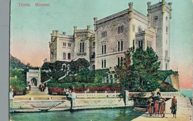 Trieste Miramare F. piccolo  spedita