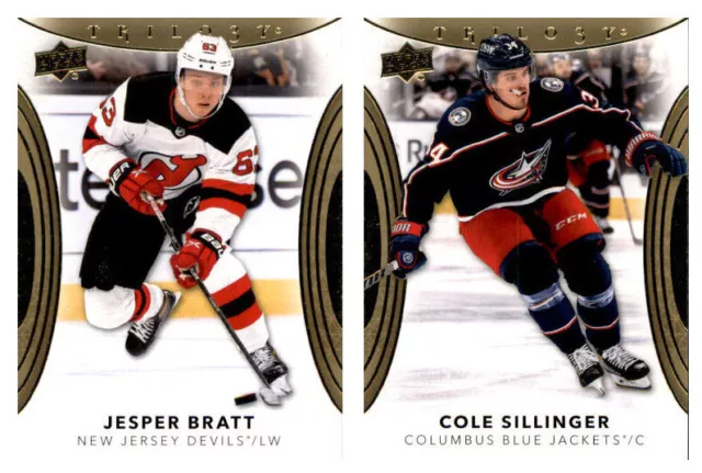 22/23 2022 UPPER DECK TRILOGY BASE cards (#1-100) U-Pick From List