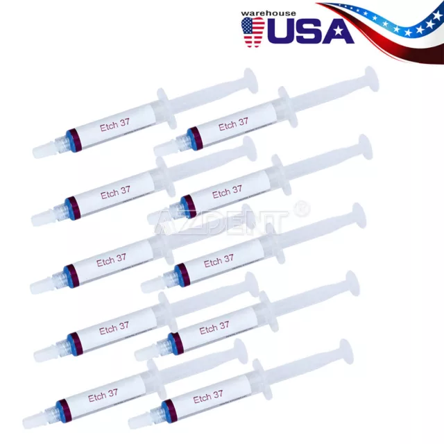 DENTEX DENTAL ORTHODONTIC Acid Etch Etching Gel 37 Phosphoric 5ml/Kit