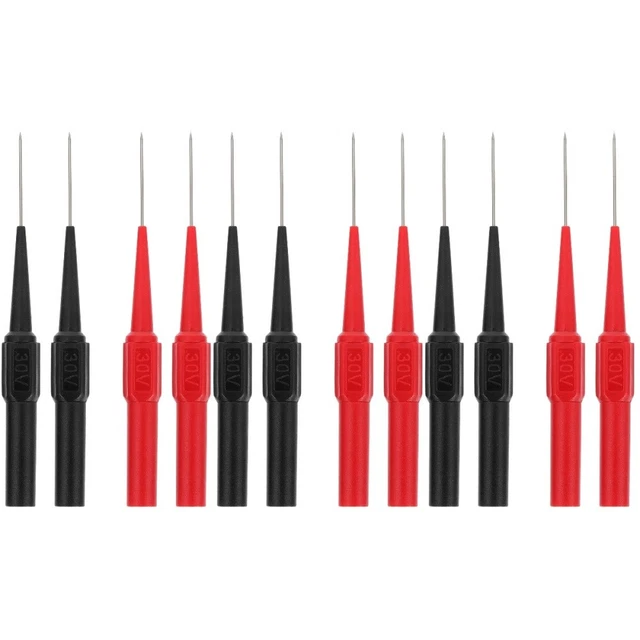 12 PCS PIERCING Probes Kit Insulation Pin Car Needle Mini Wire Piercer