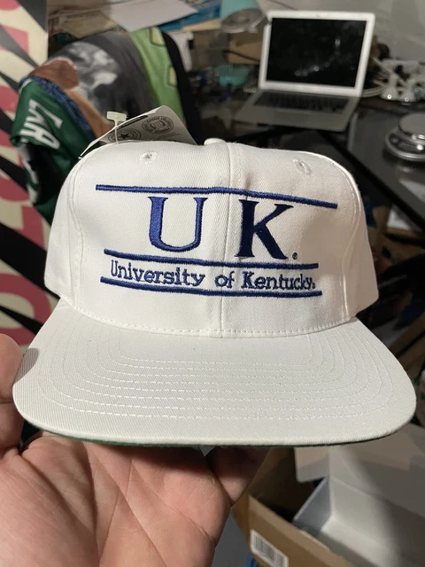 University Kentucky Wildcats The Game Vtg split bar NCAA snapback hat cap -NWT