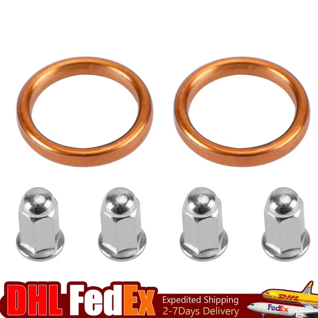 Exhaust Gaskets Kit For Honda SL175K CB250 Nighthawk XR400R NX650 XR650R XR650L