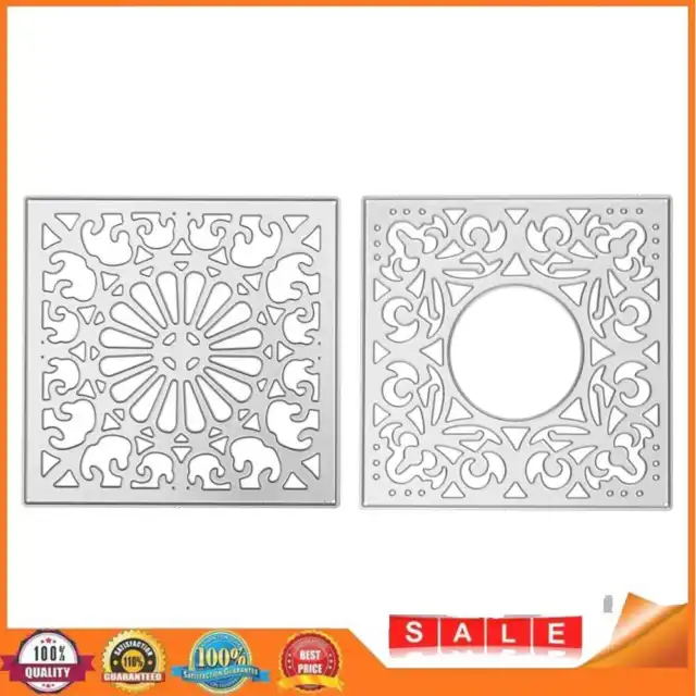 Square Frame Cutting Dies Stencils Scrapbook Embossing DIY Craft Album Card-2173