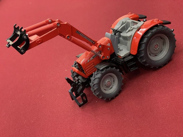 TRACTEUR PELLETEUSE MINIATURE SIKU 894 MASSEY FERGUSON EUR 15,00 ...