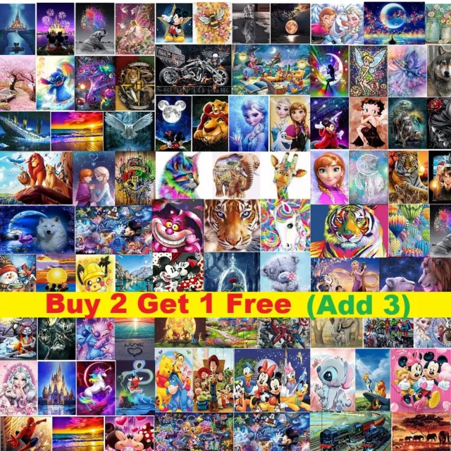 5D Full Drills Diamond Painting Embroidery Art Decor Cross Stitch Kits DIY Gifts