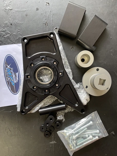 MFP Procharger Crank Support Kit for 2011-2020 Mustang Billet MFP-PROCHARGER-CS MFP Procharger Crank Support Kit for 2011-2020 Mustang Billet MFP-PROCHARGER-CS