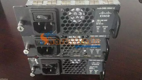 1PCS USED Cisco PWR-C49E-300AC-R 300WAC Power Supply
