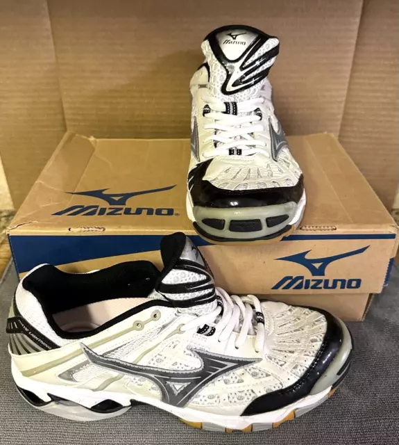 TOUGH! ~ MIZUNO WAVE LIGHTNING 4 Volleyball Shoes Womens size 10