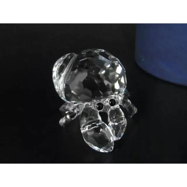 Swarovski Crystal Hermit Crab Object Figurine Interior Clear Au7654