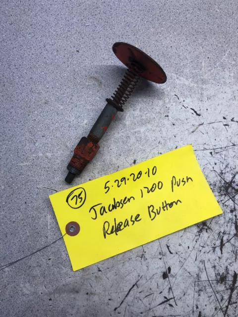 1966 Jacobsen 1200 Chief O Matic Tractor Push Release Button