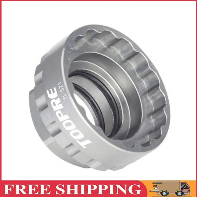 Bike Direct Mount Chainring Lock Ring Tool for M7100 M8100 M9100 (Titanium)