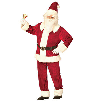 Costume Natalizio Vestito Da Babbo Natale Lusso Santa Claus PS 01379