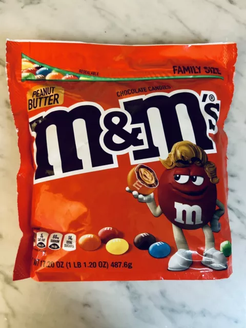 m&m’s Peanut Butter Chocolate Candies 487.6g Family Size