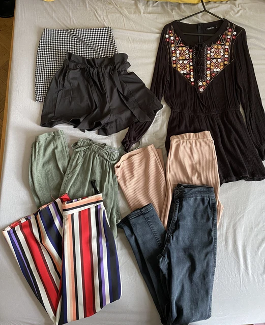 Womens Clothing Bundle Trousers Playsuit Size 6 8 10 Boohoo H&M Primark