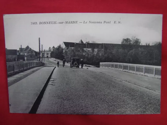 CPA 94 Bonneuil-Sur-Marne - The New Bridge - Postcard