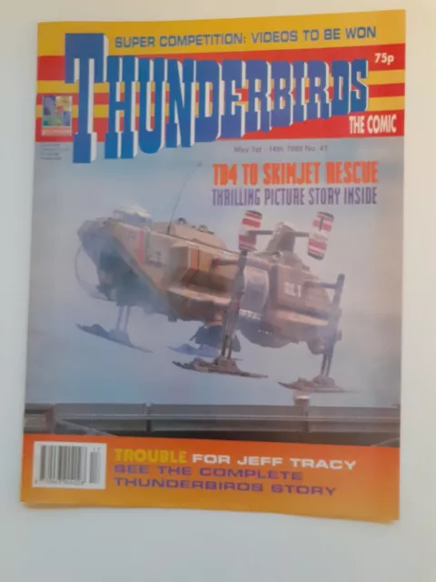 Thunderbirds Comic #41 May 1st 1994 NM Fleetway Publications