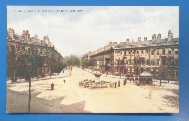Bath.great Pulteney Street.postcard
