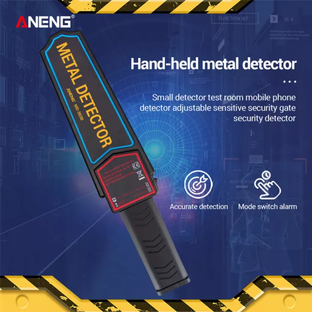 Handheld Underground Metal Detector High Sensitivity Treasure Gold Tester Hunter 3