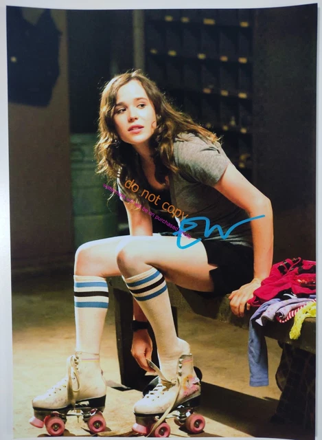 Ellen Page  Autographed signed photo