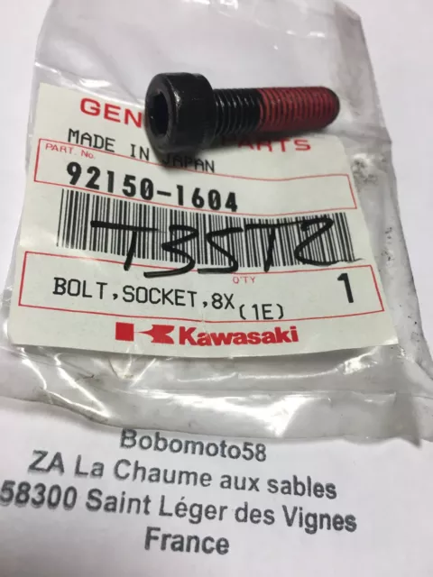 Kawasaki 92150-1604 vis 8x30 Alternateur ER5 ER6 650 Versys ER6N ER6F etc